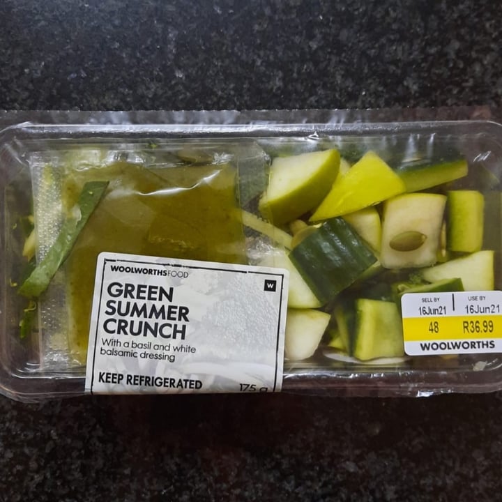 photo of Woolworths Food Green Summer Crunch shared by @ustrauss on  15 Jun 2021 - review