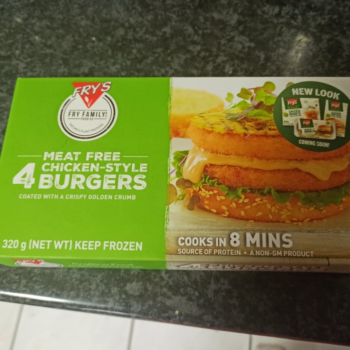 review photo of Fry's Family Food Chicken-Style Burgers shared by @daniellelindenberg on 26 Nov 2020 - review