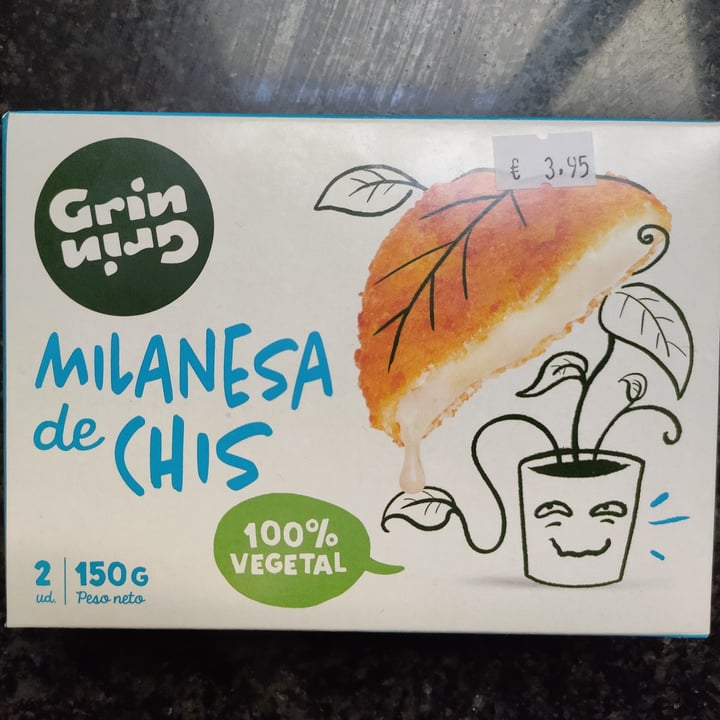 photo of Grin Grin Foods Milanesa de chis shared by @marttavgn on  22 Dec 2020 - review