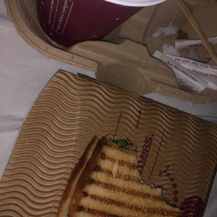 photo of Costa Coffee Drive Thru Vegan Turkey Feast Toastie shared by @elizabethbourn on  10 Nov 2020 - review