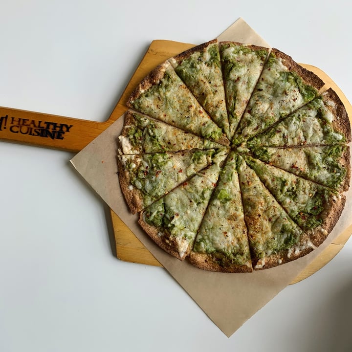 photo of BAM! Healthy Cuisine CYO Thin crust Pizza shared by @lynnhayek98 on  03 Oct 2020 - review