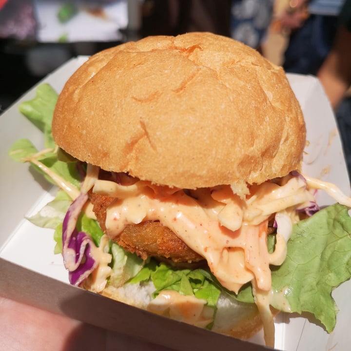 photo of The Vegan Chef Midrand Crispy Chickn Burger shared by @pretoriavegan on  10 Oct 2021 - review
