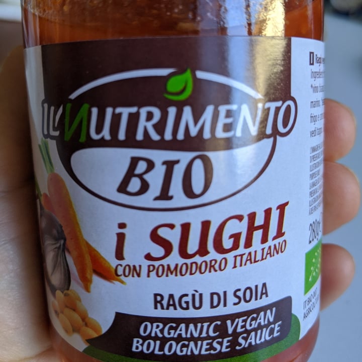 photo of Il Nutrimento Ragù vegetale shared by @lucaleonardini on  07 Jun 2020 - review