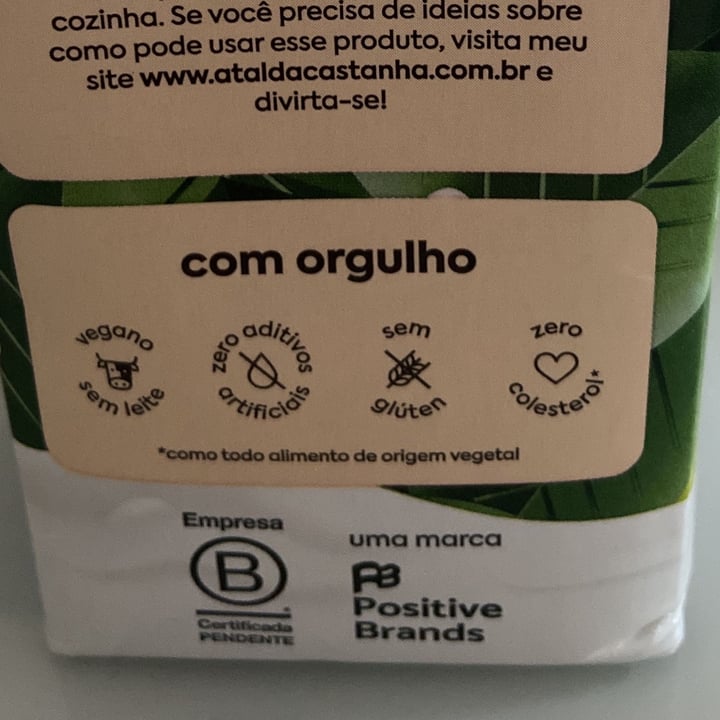 review photo of A Tal da Castanha Leite de castanha de caju original 1 Litro shared by @taliki on 04 May 2022 - review