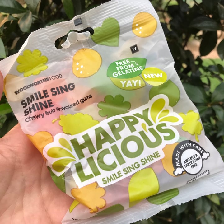 photo of Woolworths Happylicious Smile Sing Shine shared by @sarahjeggle on  21 Jan 2021 - review