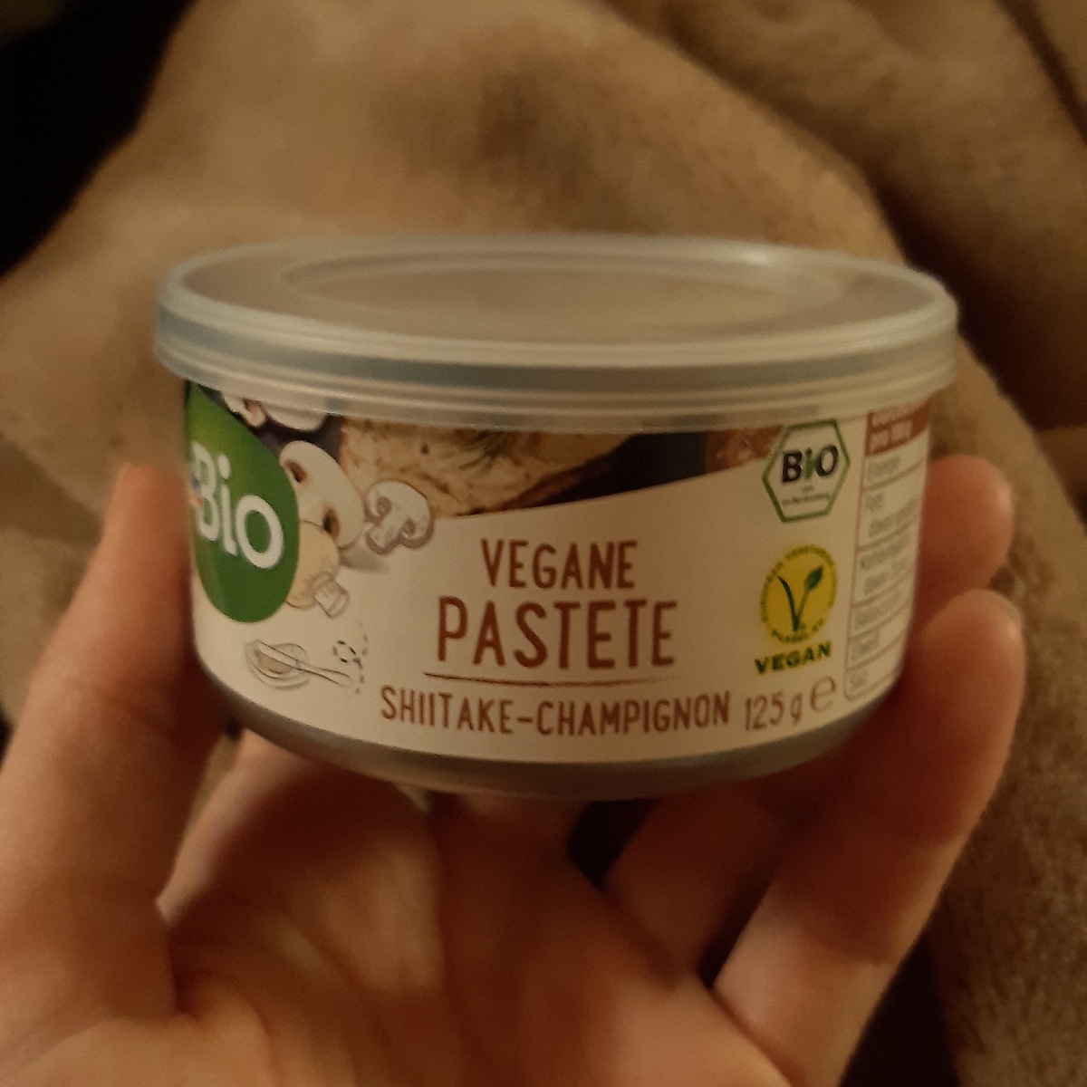 Vegane Pastete Shiitake Champignon from dmBio - Vegan Product Reviews ...
