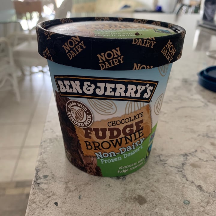 photo of Ben & Jerry's Chocolate Fudge Brownie Non-Dairy Ice Cream shared by @purposedrivenhealth on  28 Jun 2020 - review