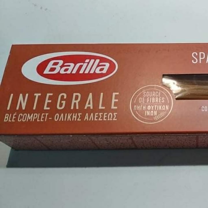 photo of Barilla Integrale spaghetti shared by @thedronewhisperer on  25 Dec 2021 - review