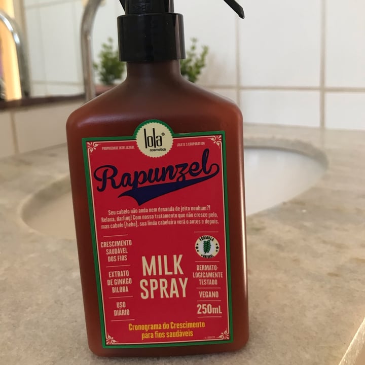 review photo of Lola Cosmetics Rapunzel Milk Spray shared by @danijardini on 03 Aug 2022 - review