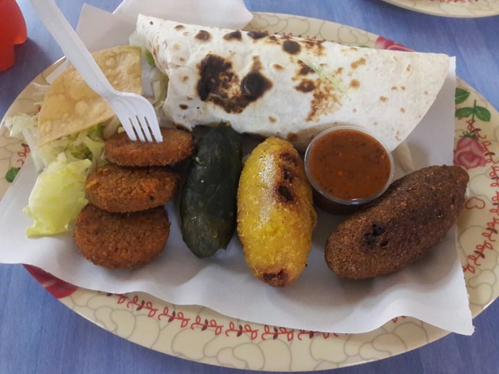 review photo of Arabic food. Shawarma and Falafel Mr. Abbas Falafel shared by @alexkiddo on 27 Jan 2020 - review