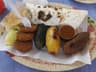Arabic food. Shawarma and Falafel Mr. Abbas