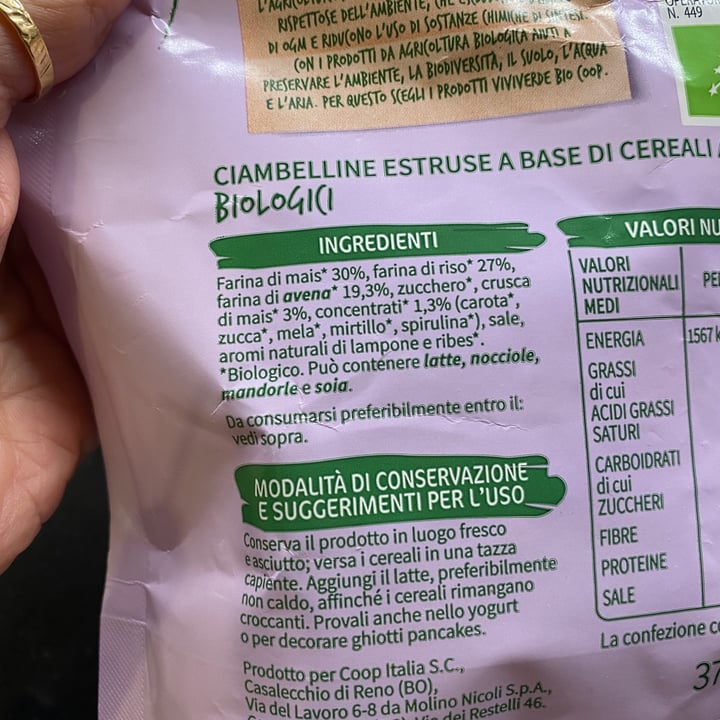 photo of Viviverde bio ciambelline di cereali alla frutta bio shared by @alice1977 on  03 Sep 2022 - review