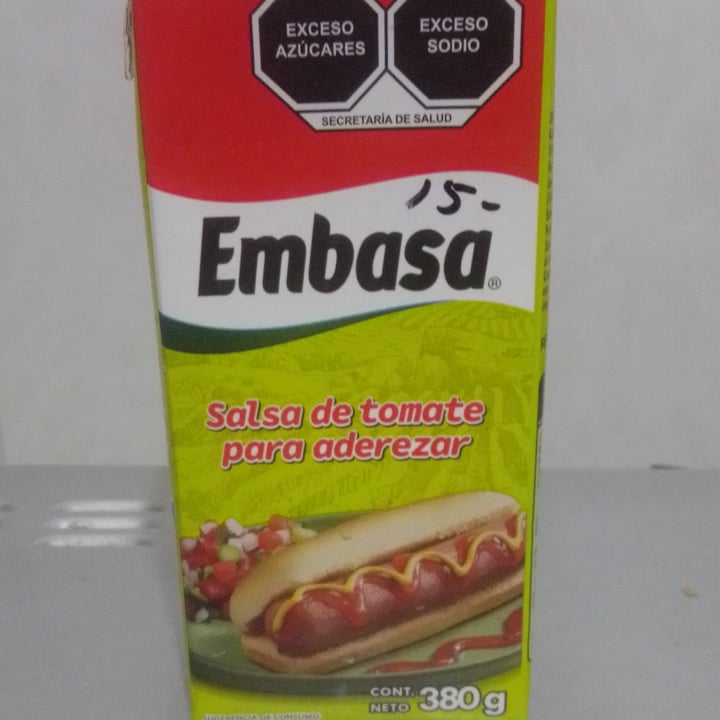 photo of embasa Salsa de tomate para aderezar shared by @rammar on  08 Apr 2022 - review