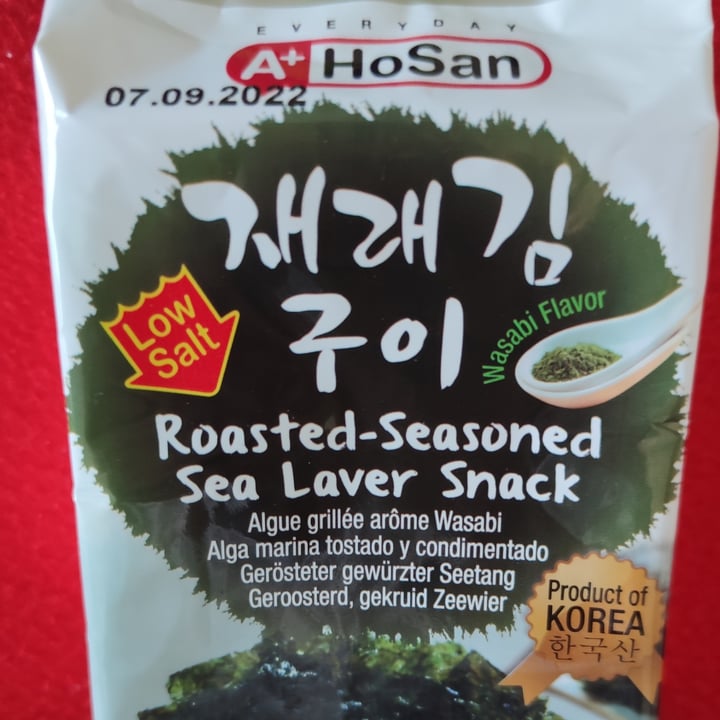 photo of A+HoSan Roasted Seaweed Snack shared by @neide66 on  16 Apr 2022 - review