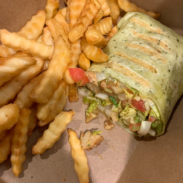 photo of Lotus Vegan Restaurant Bbq Wrap shared by @ryannelong on  22 Jun 2020 - review