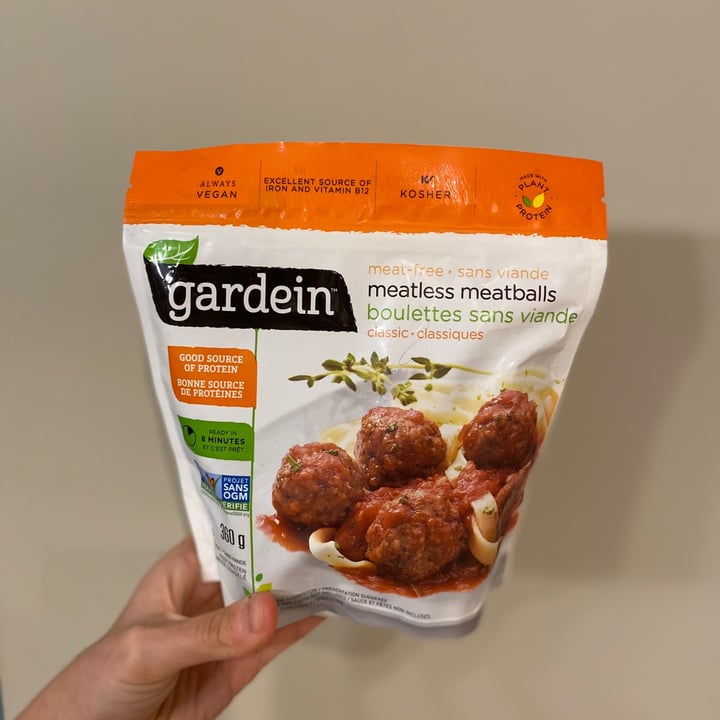 photo of Gardein Classic Meatless Meatballs shared by @xnatt08 on  28 May 2020 - review