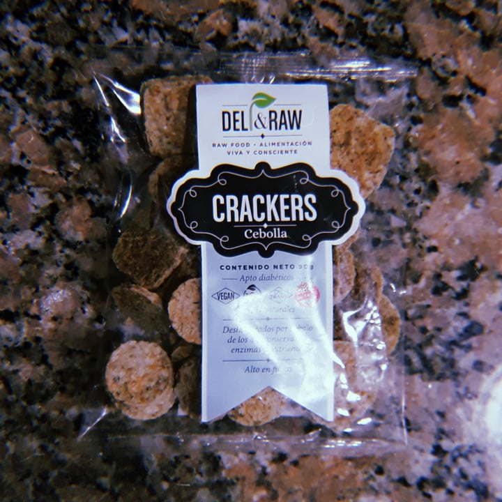 photo of Deli & Raw Crackers De Cebolla shared by @nanicuadern on  10 Sep 2022 - review