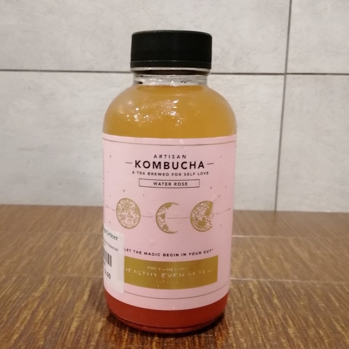 photo of Healthy Ever After Water Rose Artisan Kombucha shared by @moralcompassion4all on  28 Mar 2021 - review