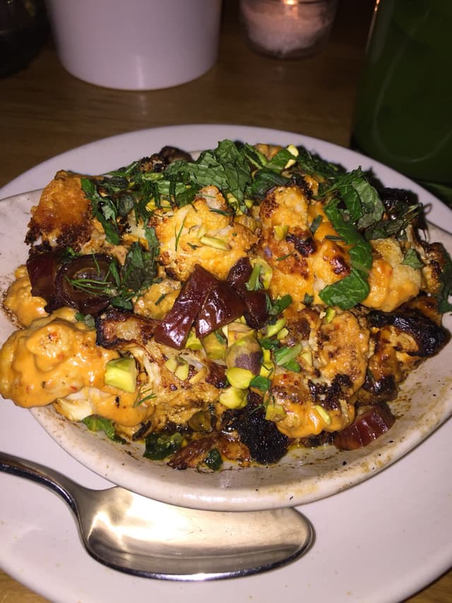 Foto do prato “Cauliflower Appetizer”
