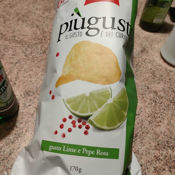 photo of Veggy Good  Più Gusto - Chips gusto lime e pepe rosa shared by @leilare on  08 Jan 2022 - review