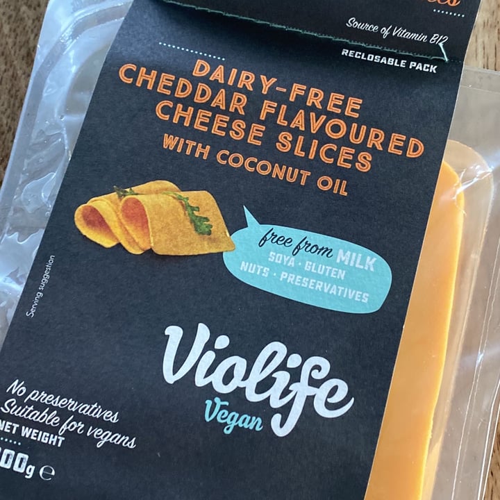 photo of Violife Cheddar Slices shared by @debbie6312 on  30 Sep 2021 - review