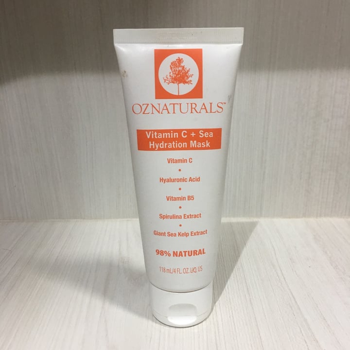 review photo of oznaturals Vitamin C + Sea Hydration Mask shared by @brunaduraes on 12 May 2022 - review