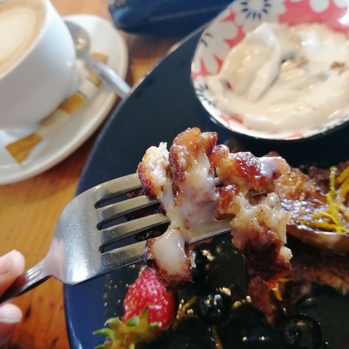 photo of Ohana Cafe Vegan Flapjacks shared by @annaruna on  21 Feb 2021 - review