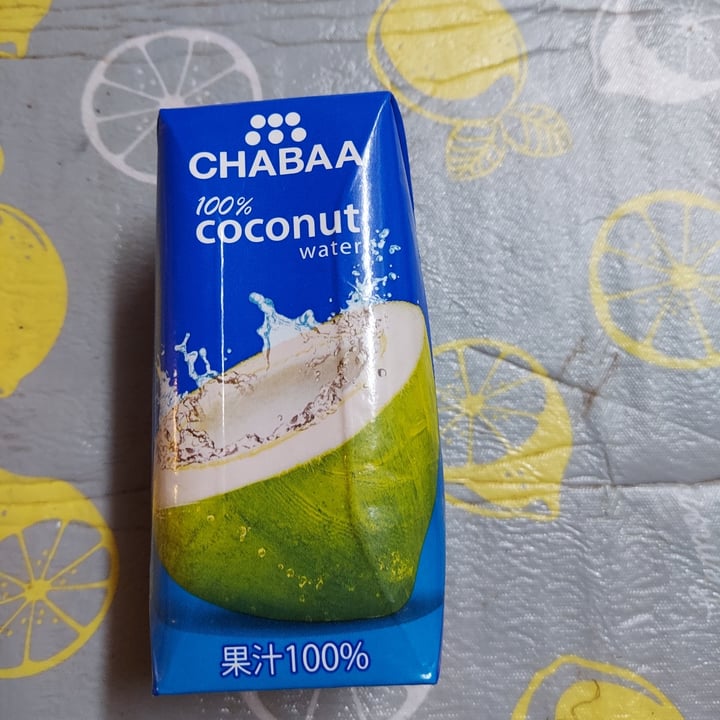 photo of Chabaa 100% Coconut Water shared by @kavinyudhitia on  06 Feb 2022 - review
