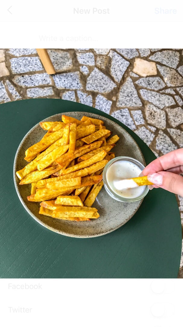 photo of The Roots Salad Bar Sweet Potato Fries shared by @annabella on  04 Dec 2019 - review