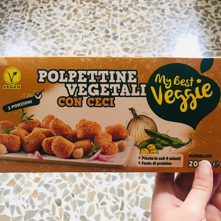 photo of My Best Veggie Polpettine vegetali con ceci shared by @spazioverdegreen on  16 Mar 2021 - review