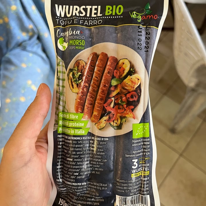 review photo of Vegamo Wurstel Bio di Tofu E Farro shared by @ceraunavodka on 16 Aug 2022 - review