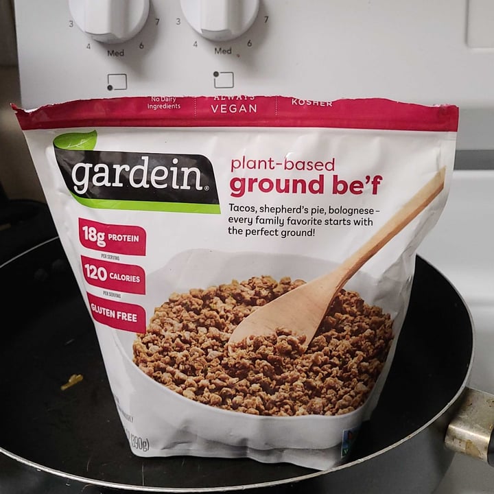 photo of Gardein Plant-based Ground Be’f shared by @greentini4 on  19 Oct 2021 - review