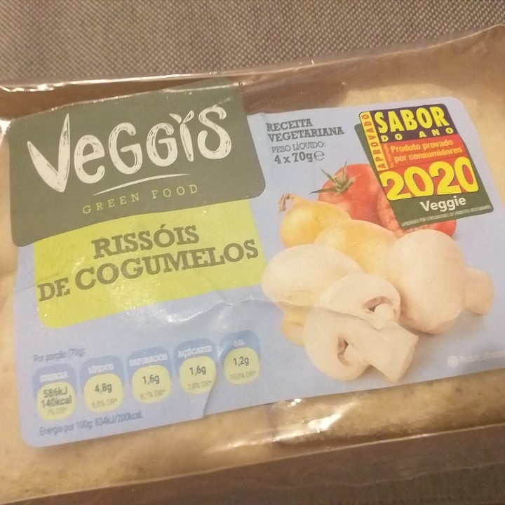 photo of Veggis Rissois de Cogumelos shared by @carolinaj on  27 Apr 2022 - review