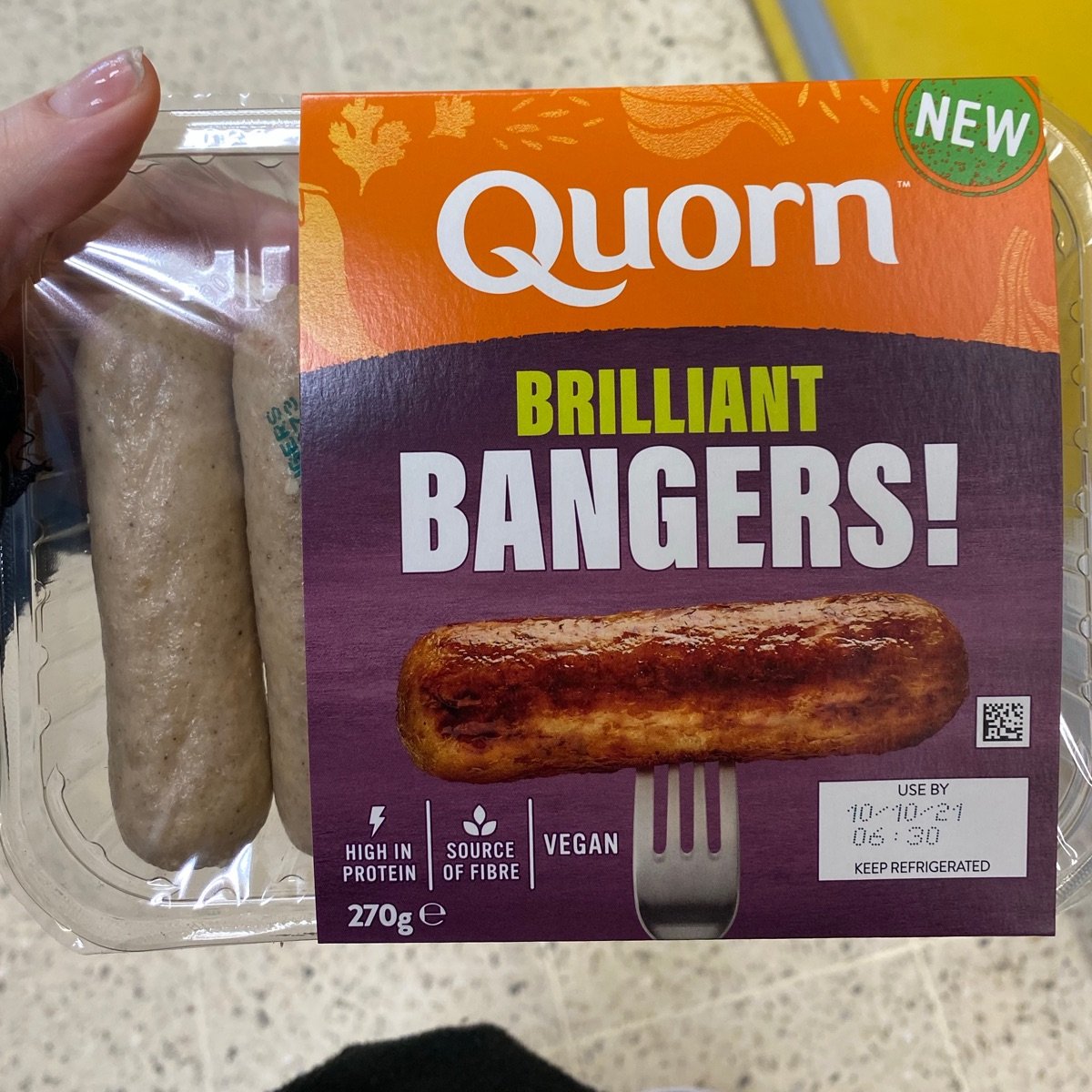 Bangers from Quorn - Vegan Product Reviews & Ratings | abillion