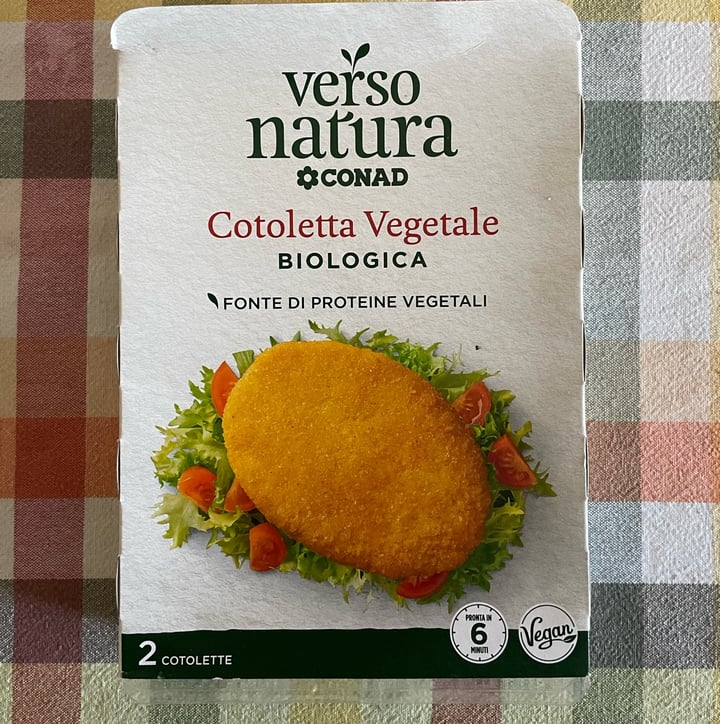 photo of Conad Cotoletta vegetale shared by @martibell on  03 Oct 2022 - review