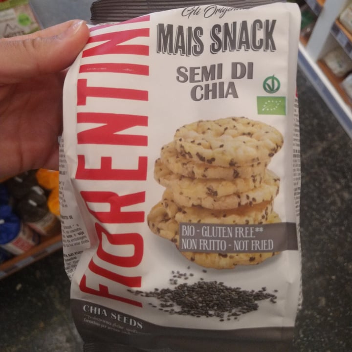 photo of Gli originali si e no Mais Snack Semi Di chia shared by @tamirisst on  11 May 2022 - review