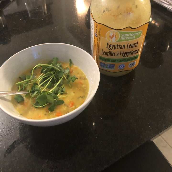 review photo of Sunflower kitchen Egyptian Lentil Soup shared by @bellabalanced on 20 Mar 2022 - review