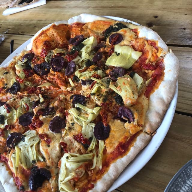 菜肴“Blossom Pizza”的照片