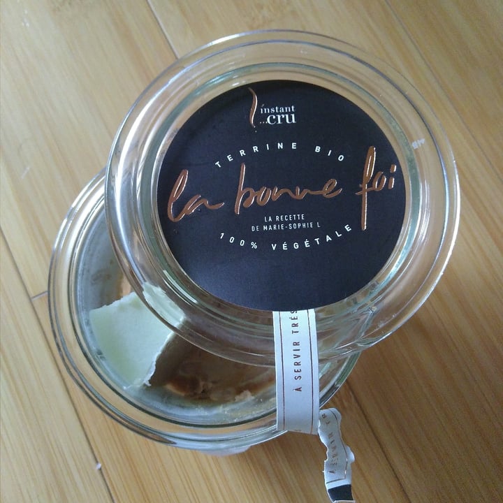 review photo of Instant cru La bonne foi shared by @vegananas on 15 Apr 2021 - review