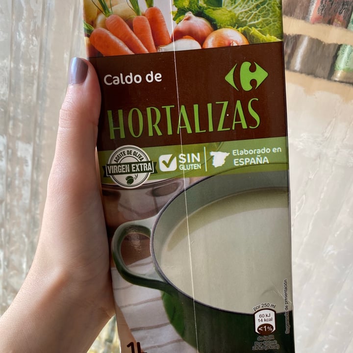 photo of Carrefour Caldo de hortalizas shared by @gororiddle on  29 Nov 2020 - review