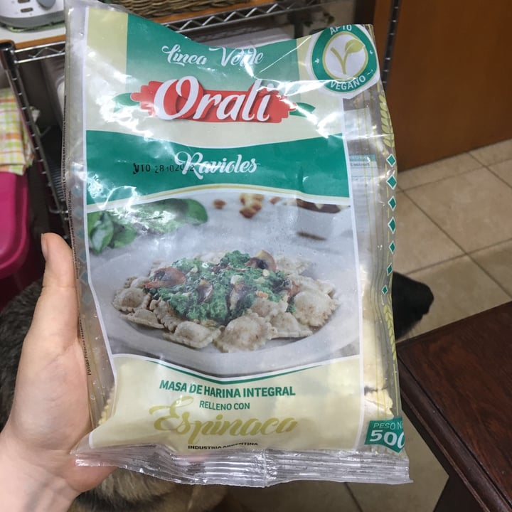 review photo of Orali Ravioles de Espinaca shared by @larapallotta on 25 Oct 2020 - review