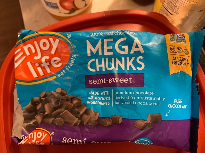 photo of Enjoy Life Dark Chocolate Morsels shared by @ehansen on  30 Dec 2019 - review