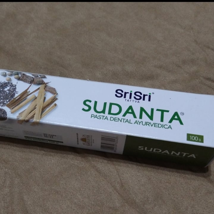 photo of SriSri Tattva Pasta Dental Ayurvédica Sudanta shared by @tatianavegana on  22 Feb 2021 - review