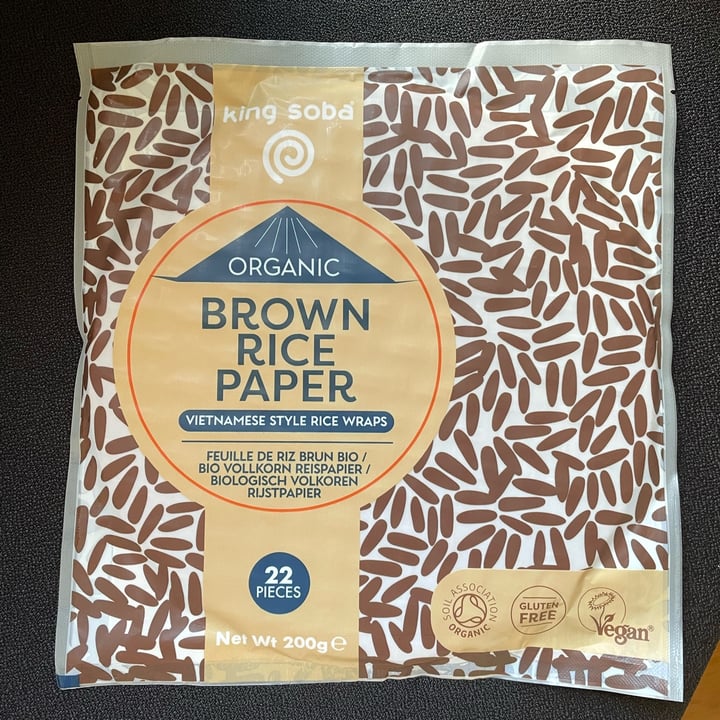 photo of Kingsoba Brown rice paper shared by @sarahco on  15 Apr 2022 - review