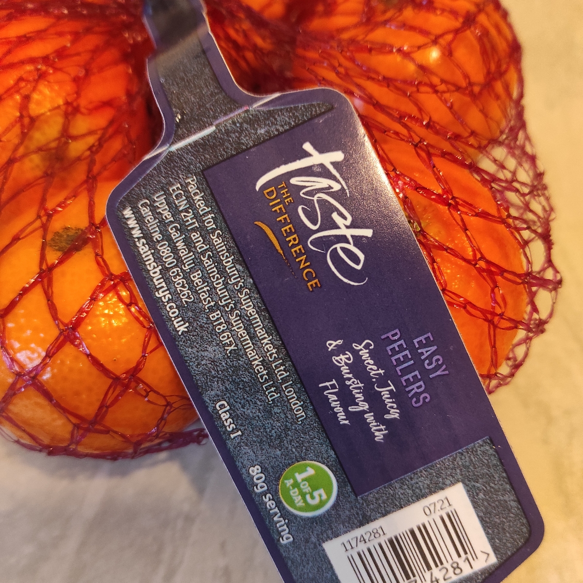 Sainsbury’s Taste The Difference Easy Peelers Reviews abillion