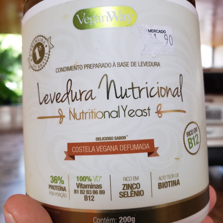 photo of VeganWay Levedura Nutricional Costela Vegana Defumada shared by @roselinegrelli on  21 Apr 2022 - review
