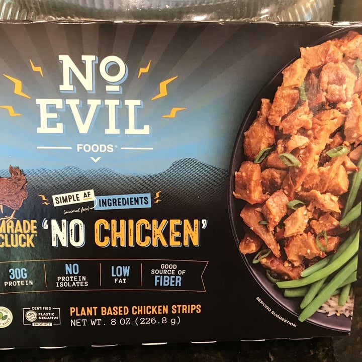 photo of No Evil Foods Chicken Alternative shared by @vgnorgngirl on  18 May 2022 - review