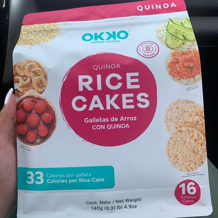 photo of Okko Super Foods Galletas de Arroz con quinoa shared by @karlish on  18 Dec 2021 - review