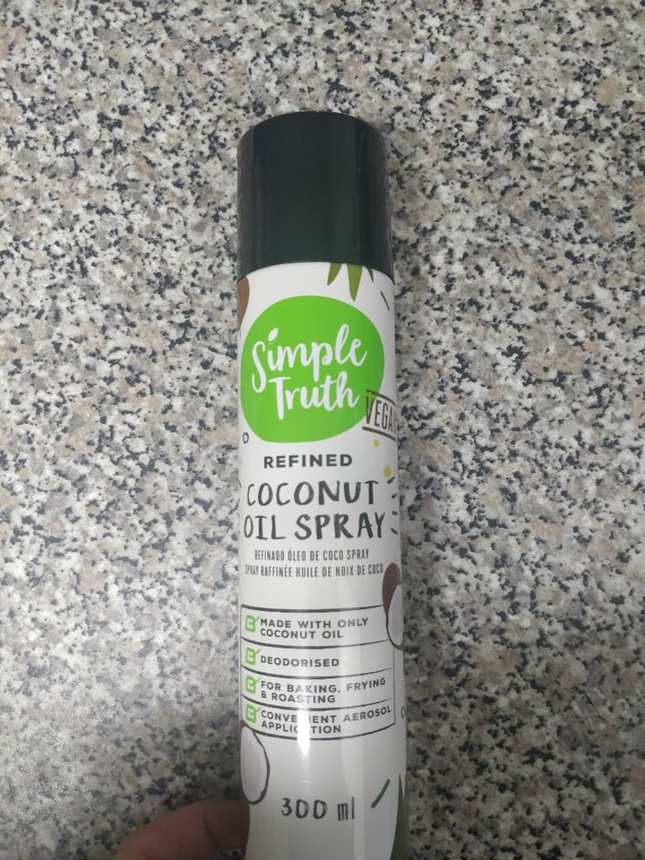 photo of Simple Truth Coconut Oil Spray shared by @blaine on  11 Dec 2019 - review