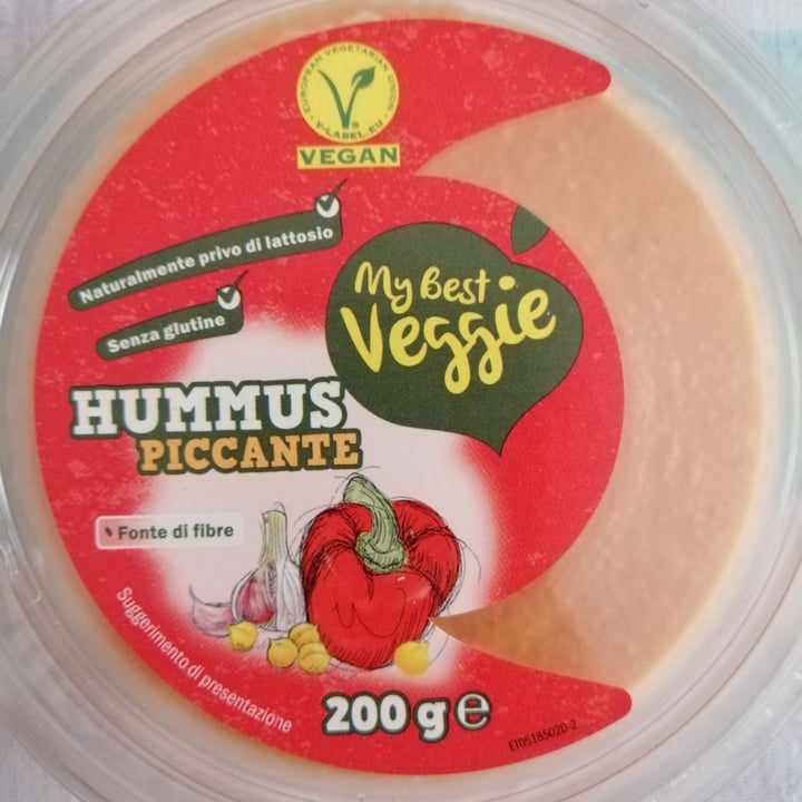 review photo of My Best Veggie Hummus Piccante shared by @alexis000000 on 01 Aug 2022 - review